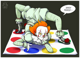 Pennywise plays Twister