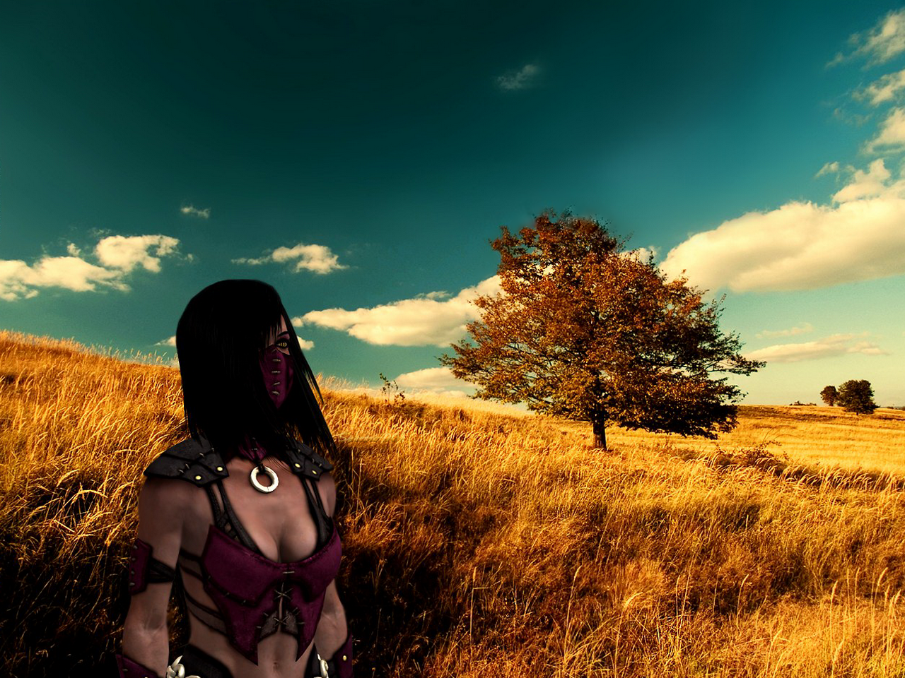 Mileena's lonely day