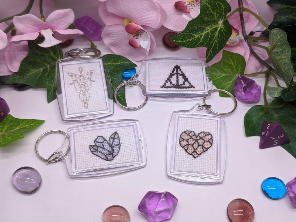 Fantasy keychain by DameraCrystmon on DeviantArt