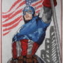 Captain America cross stitch
