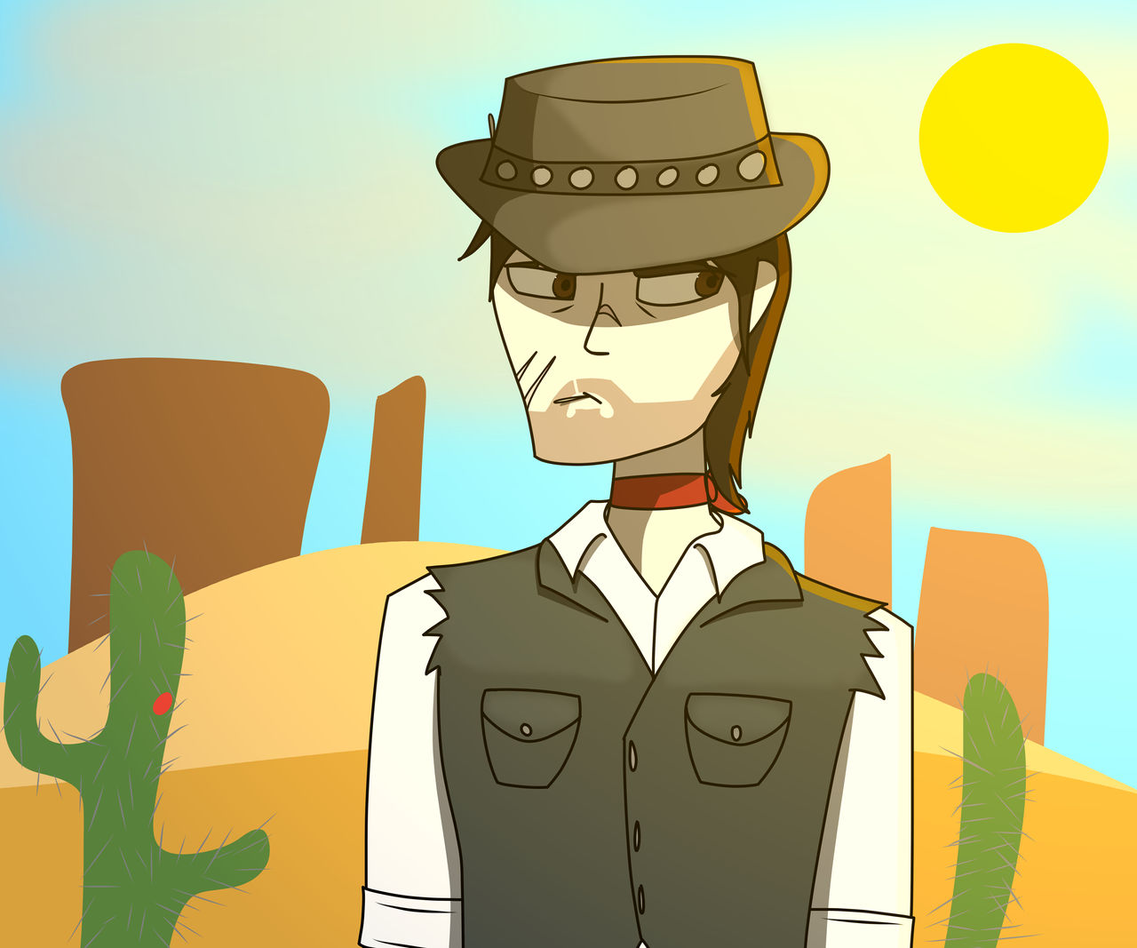 John Marston - Red Dead Redemption by AlaytheMonsterCat17 on DeviantArt
