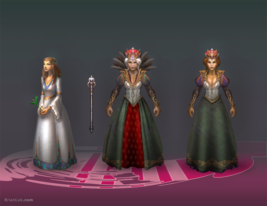 Queen and Princess Concepts