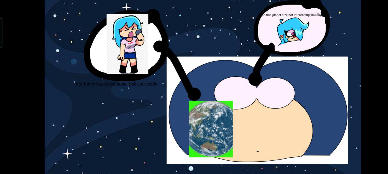 Infinity balloon nusky by israa27ghezal on DeviantArt