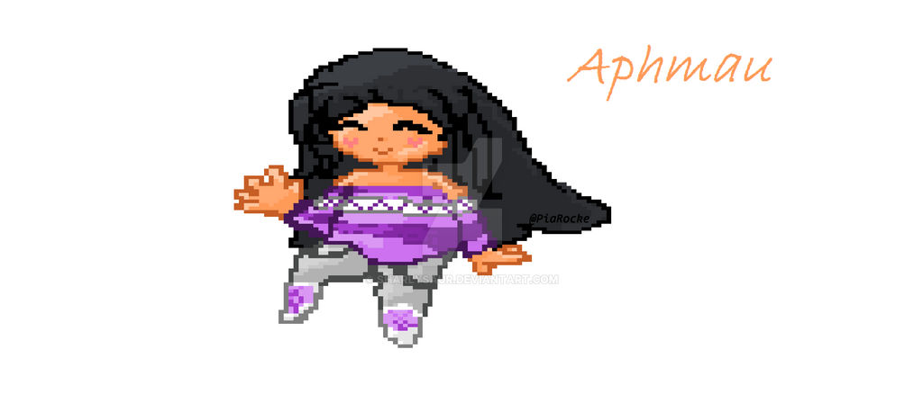 Pixel Art- Aphmau by SharlySaur on DeviantArt