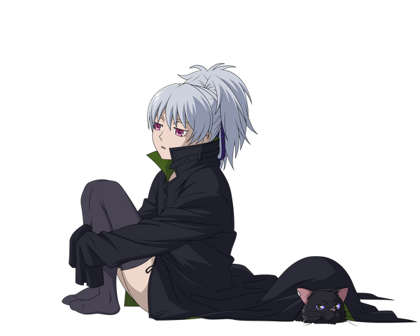 Yin (Darker Than Black) Vector