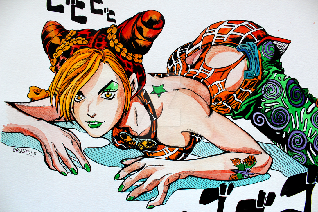 Jolyne manga panel - 🧡 10 月 新 番)JoJo 的 奇 妙 冒 險 黃 金 之 風 (6) 嘟 嘟 嘟 嘟 嘟 LIHKG...