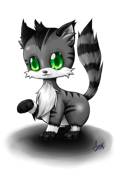 COMMISSION Feral Chibi