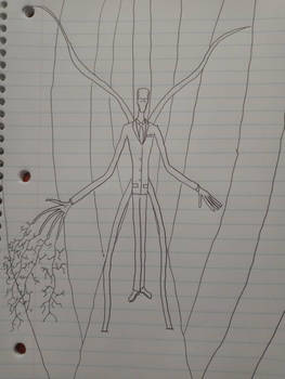 SCP's Sketchtober (1/15): Slender Man