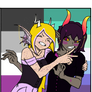 Adult Akari and Eddie-Pride