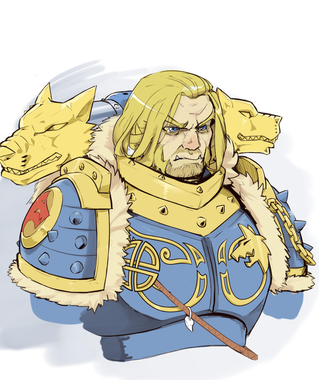 Leman Russ Rune Leman Russ by AngelDarkSB on DeviantArt