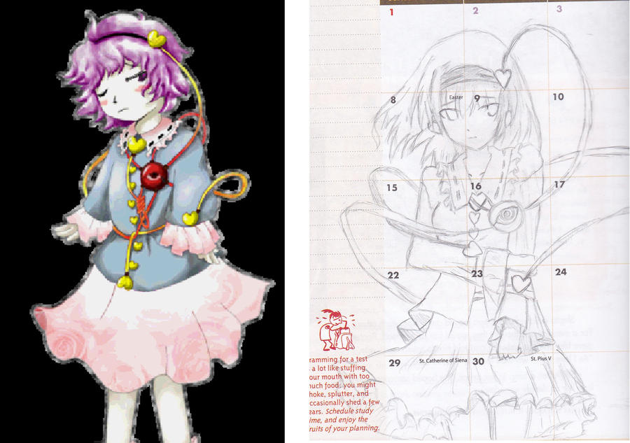 Zun Is A Great Artist Satori Komeiji By Mentalbob On Deviantart Zun Is A Great Artist Satori Komeiji By Mentalbob On Deviantart