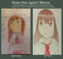 Draw This Again Meme - Ib