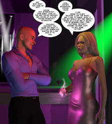 Amber at the club - Pg. 1