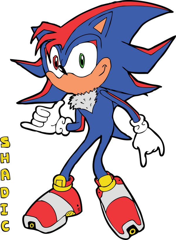 Shadic Deviant Shadic The Ultimate Hedgehog by Shadic15 on DeviantArt