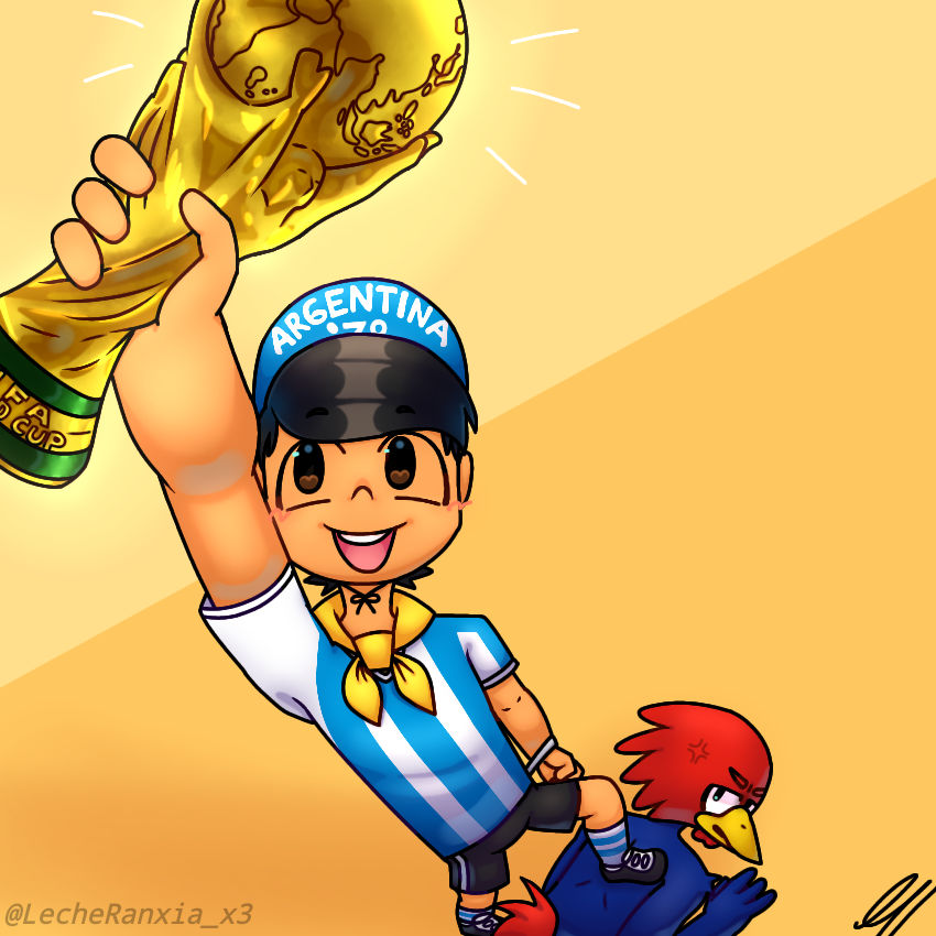 Argentina wins!!! (Countryhumans/World Cup) by AuroraEeveelution145 on  DeviantArt