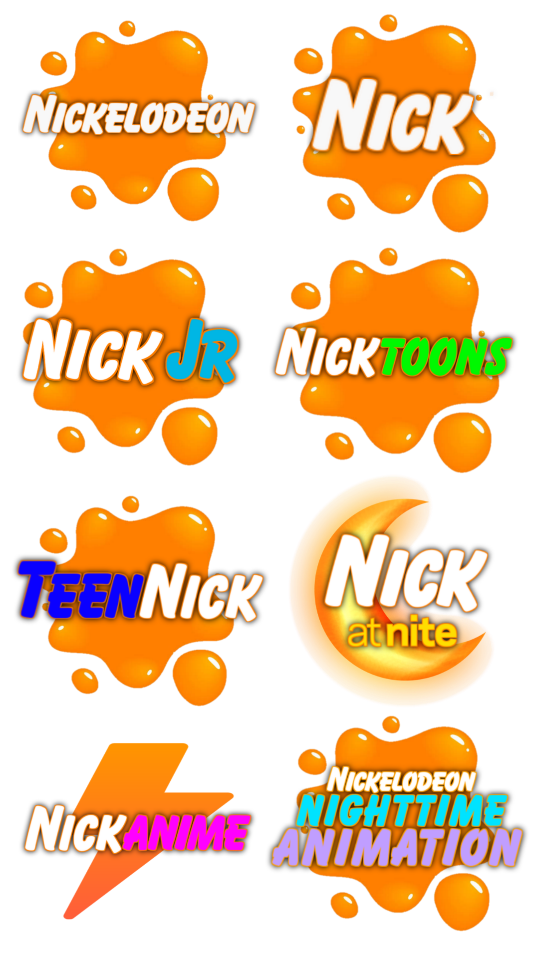 Nick Deviantart Nickelodeon Logos (my AU) (UPDATED) by NeptuneNickAni47 on DeviantArt