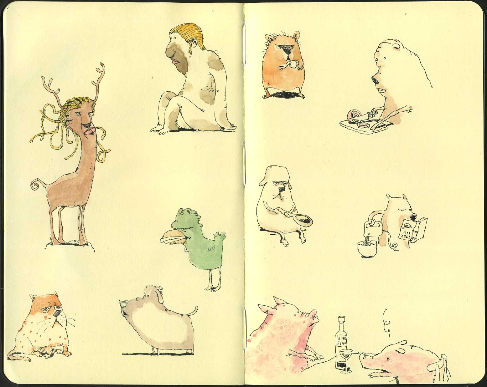 Cooking animals