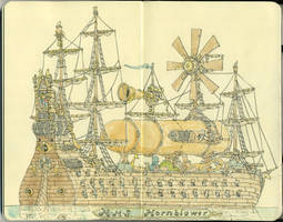 HMS Hornblower in color