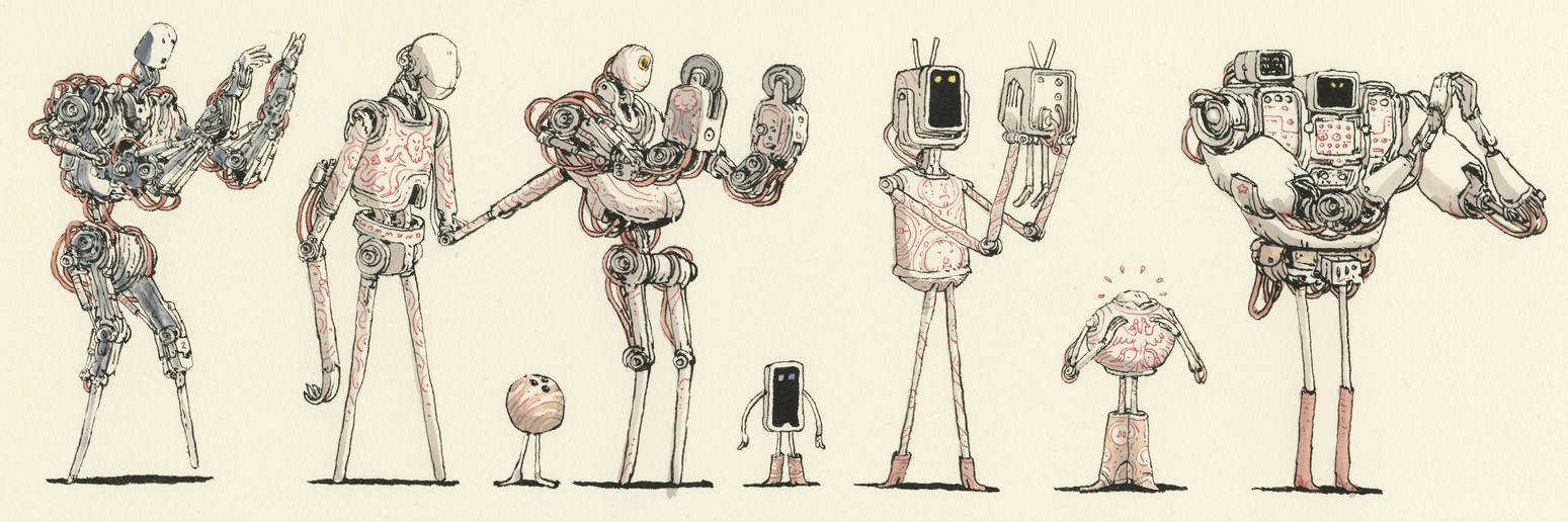Robotic boot camp by MattiasA on DeviantArt