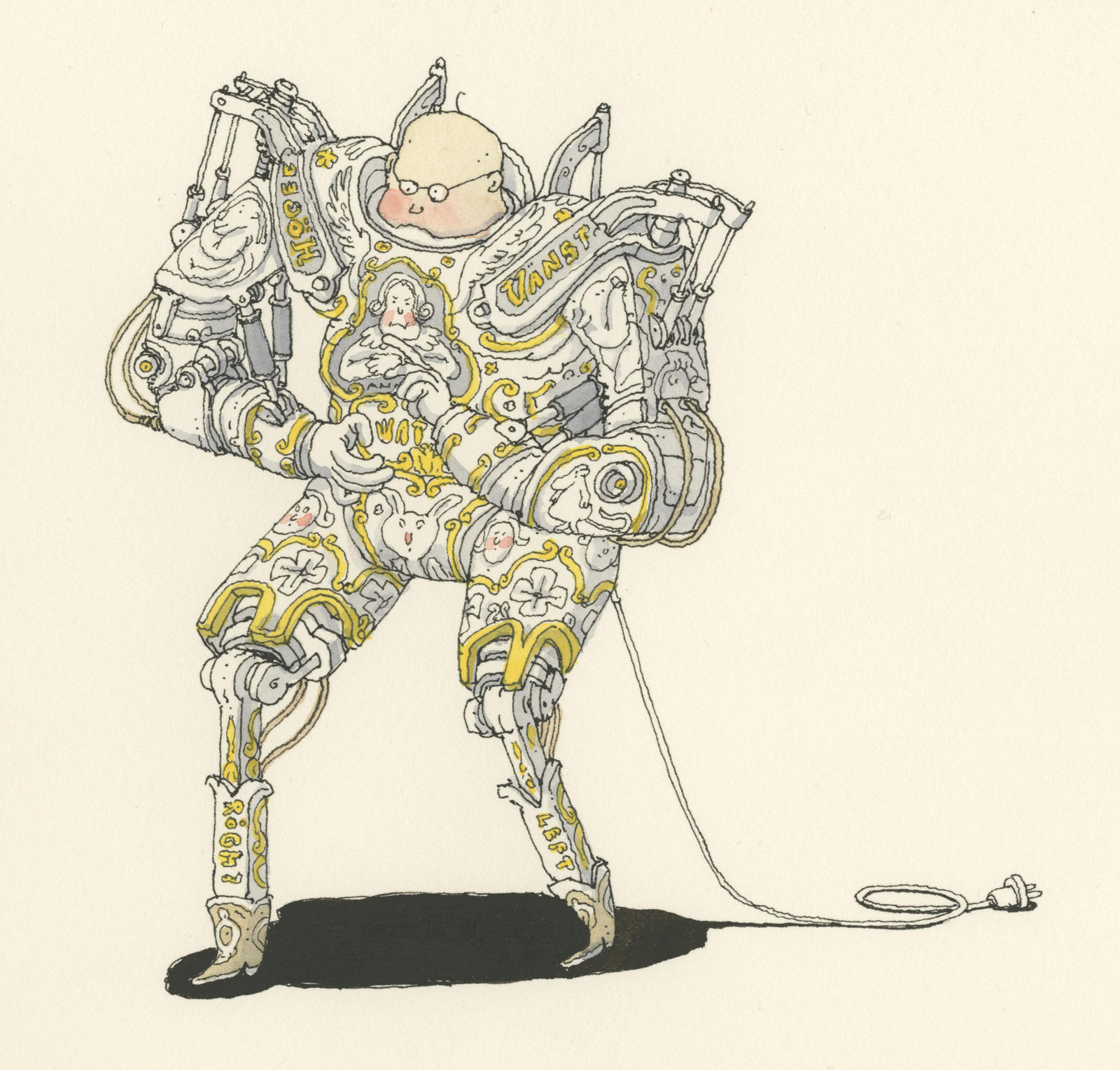 Exosceleton Drawing Exoskeleton by MattiasA on DeviantArt