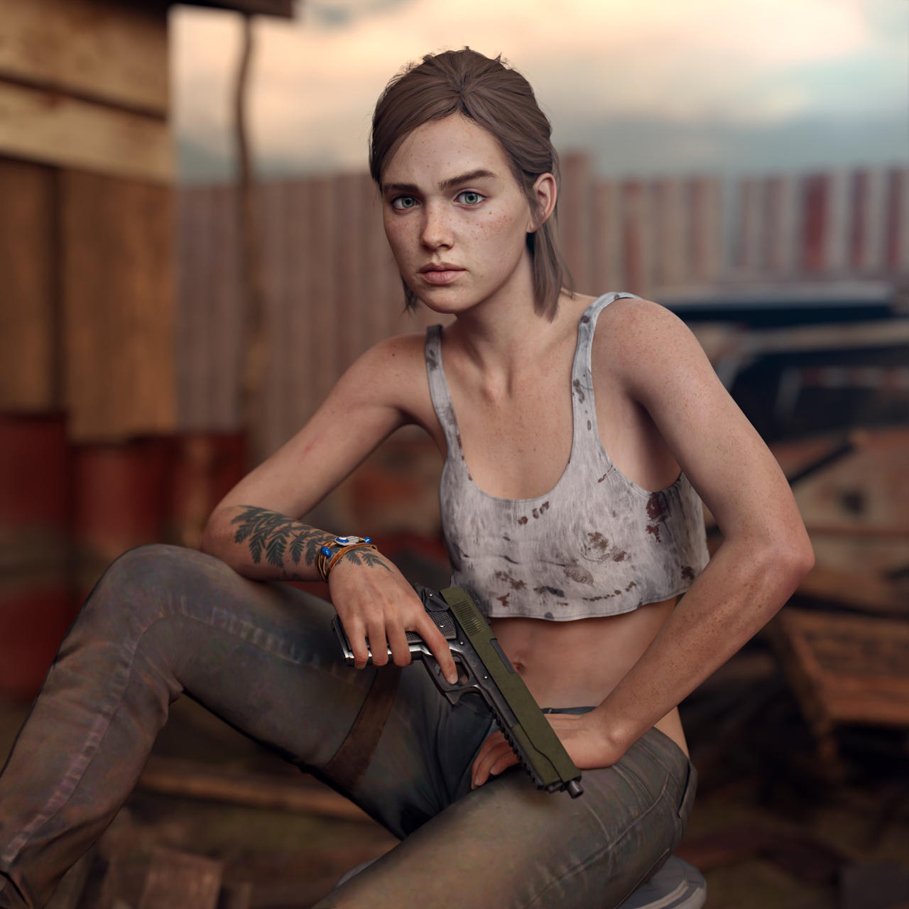 Ellie The Last Of Us 2 #2 by calsicarbonne on DeviantArt