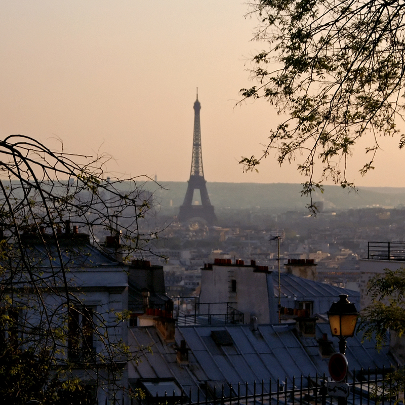 Une vue de Montmartre