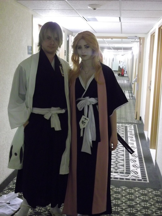 Captain Urahara and Rangiku by AllyCat1369 on DeviantArt