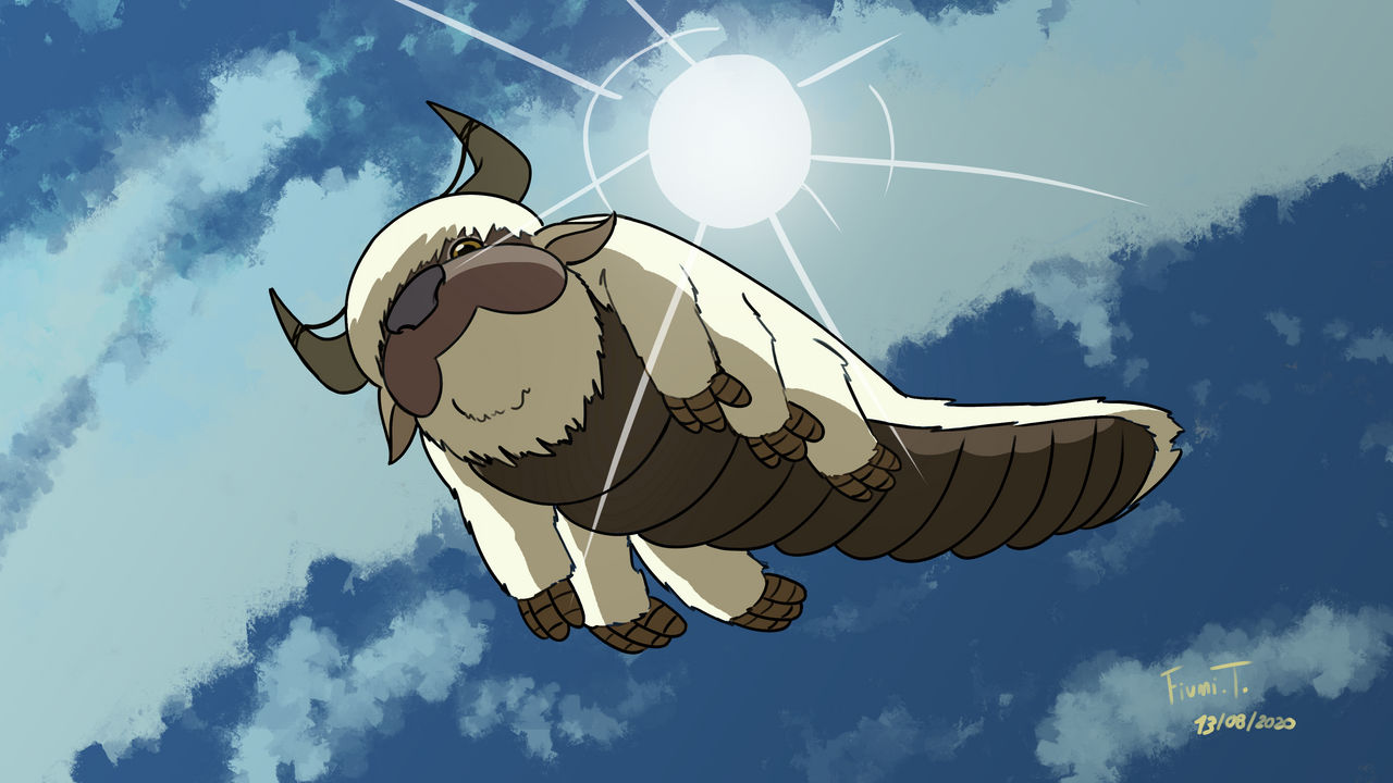 Appa Sketch Final by Fiumi on DeviantArt