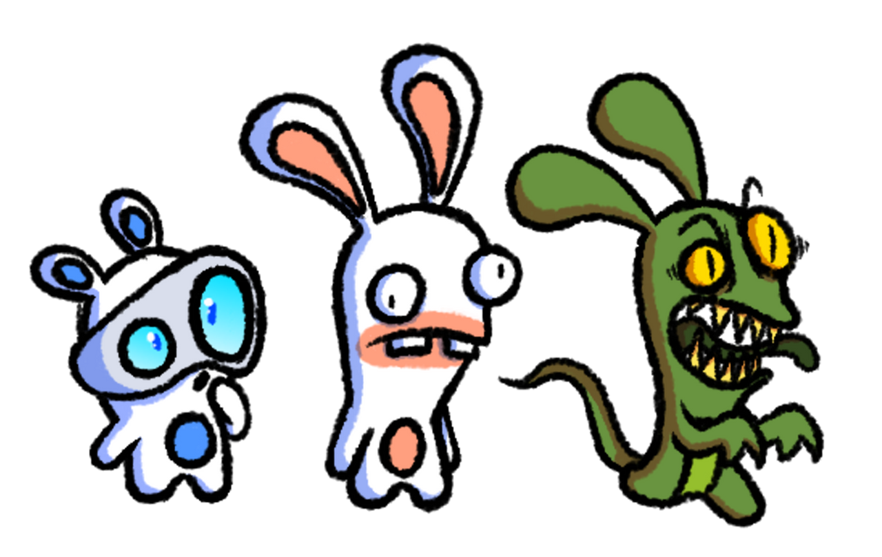 Deviantart Sad Rabbids Rabbids by orangesuperbean on DeviantArt