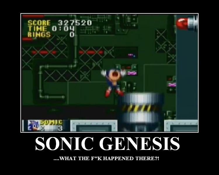 Sonic Genesis WTF moment