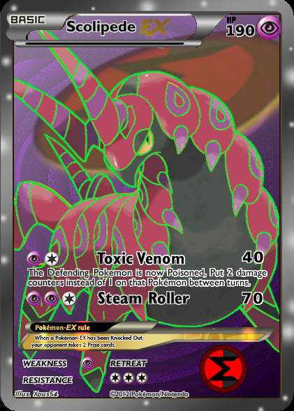 pokemon scolipede card Scolipede - 58/147