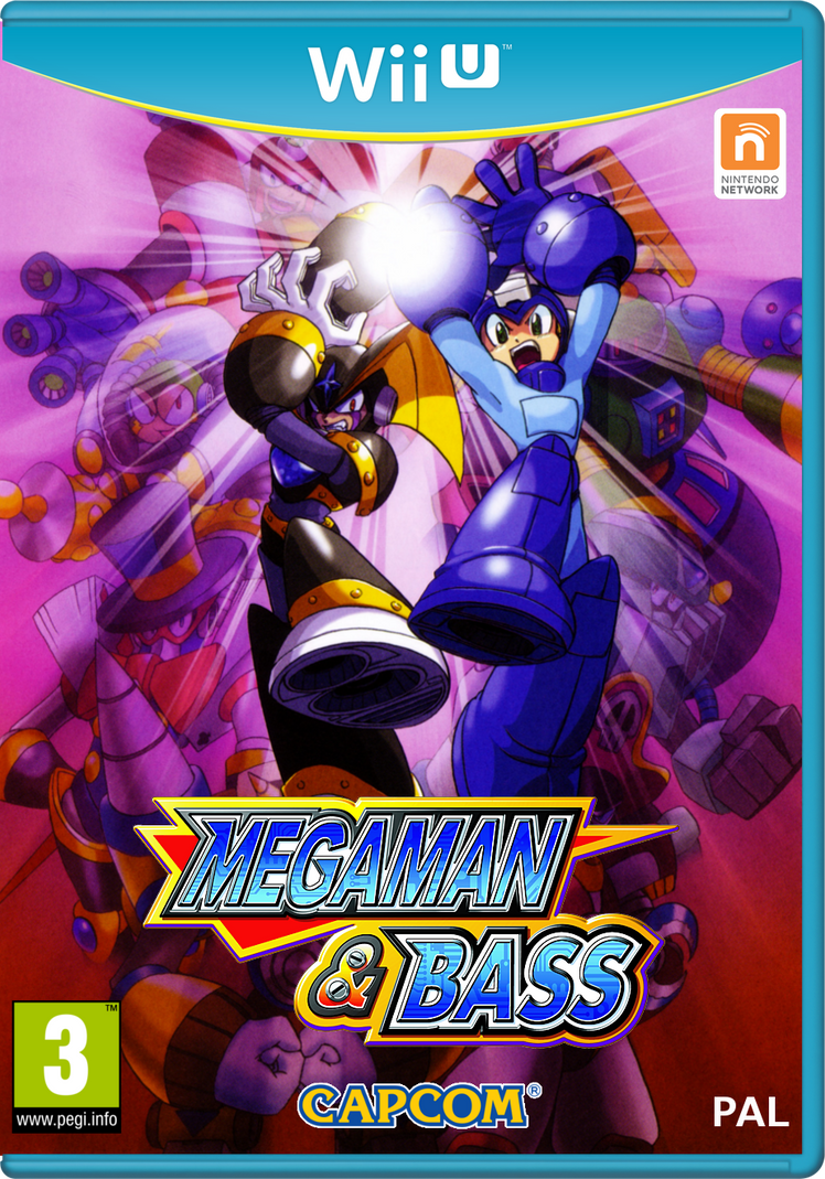 Megaman and Wii U cover by DBurch01 on DeviantArt