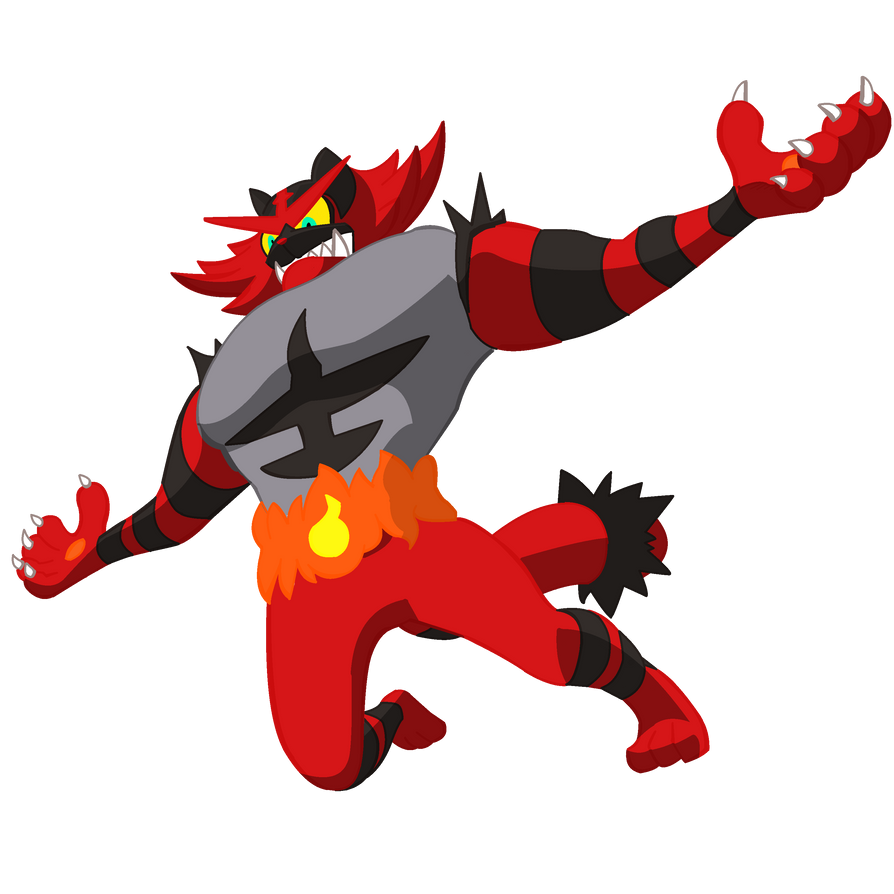 Incineroar by DBurch01 on DeviantArt
