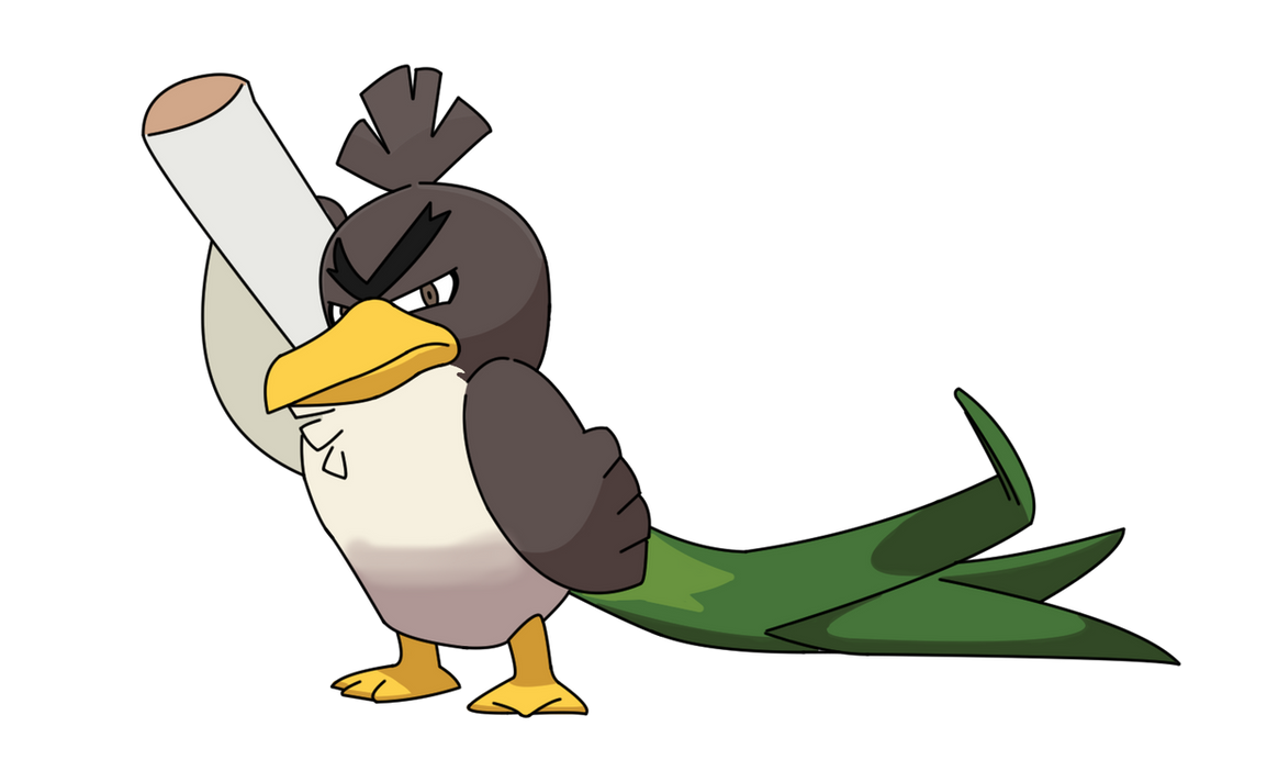 083# Farfetch'd (Galar) by jabariwilliams on DeviantArt