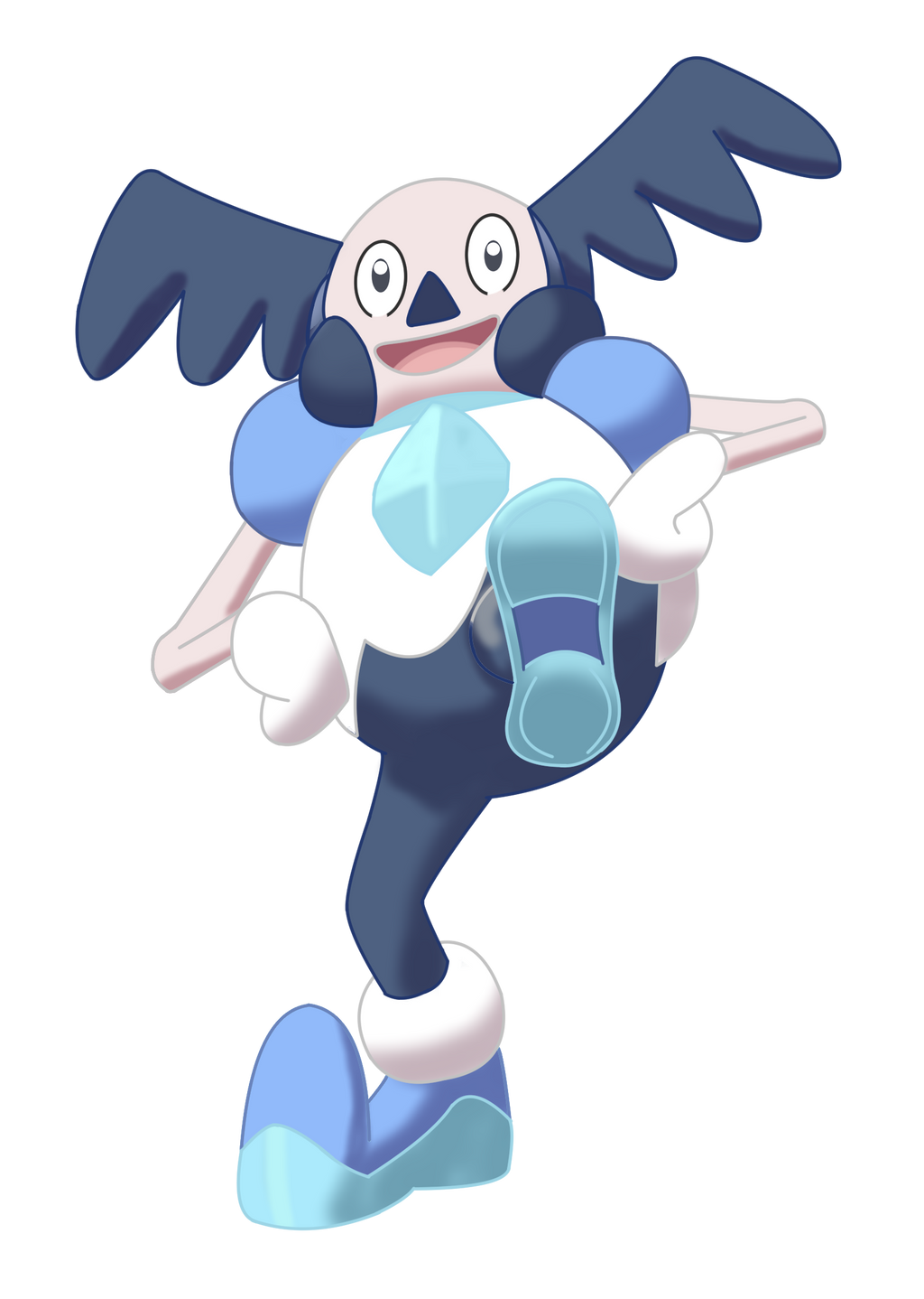 Galarian Mr.Mime by DBurch01 on DeviantArt