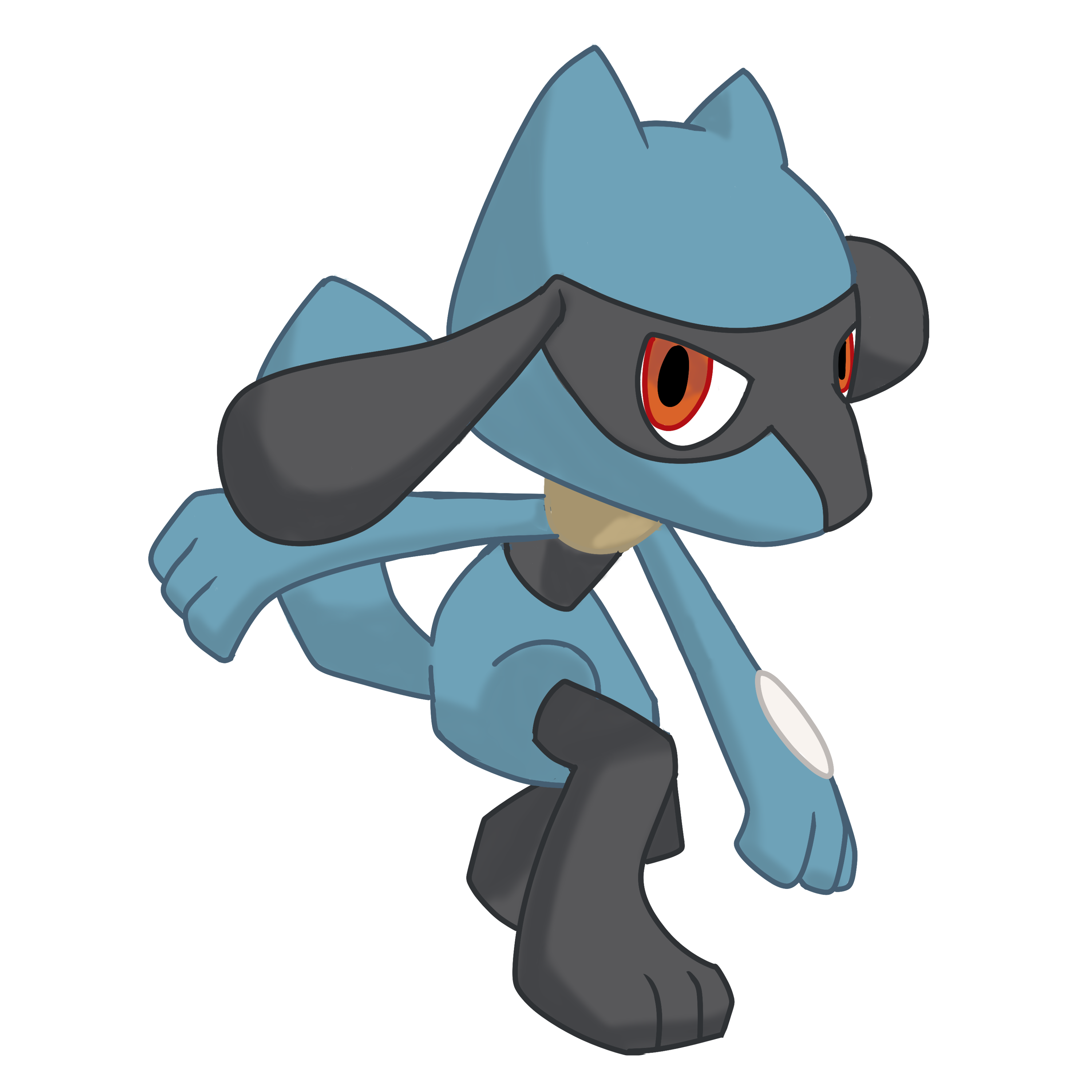 Akami Copiumingway On X: Anatomy Of Riolu #pokemon #riolu , 56% OFF