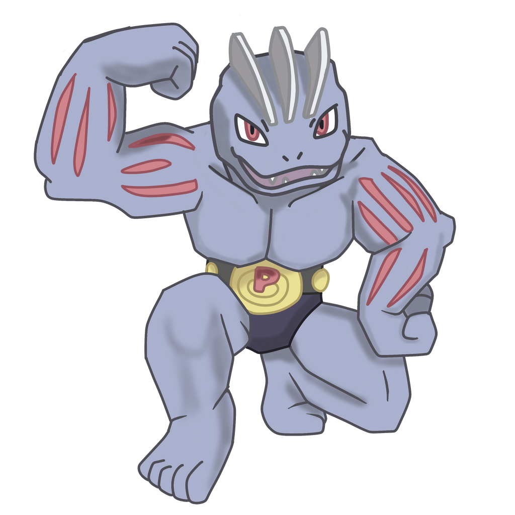 Machoke by DBurch01 on DeviantArt