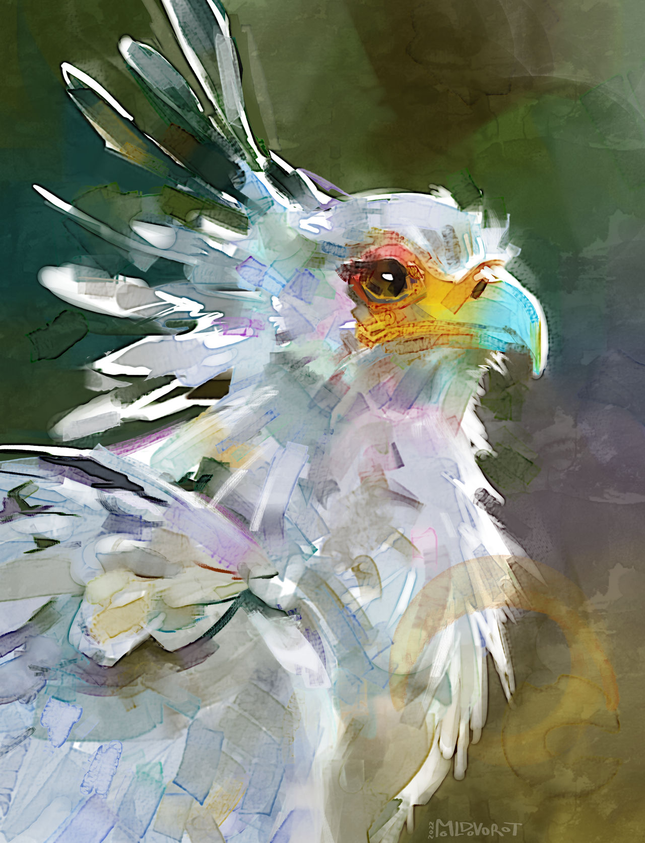 Secretary bird