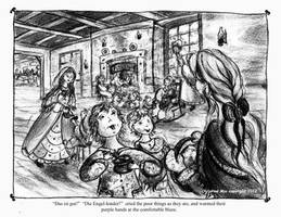 A Scene from Little Women, by Christine Mix