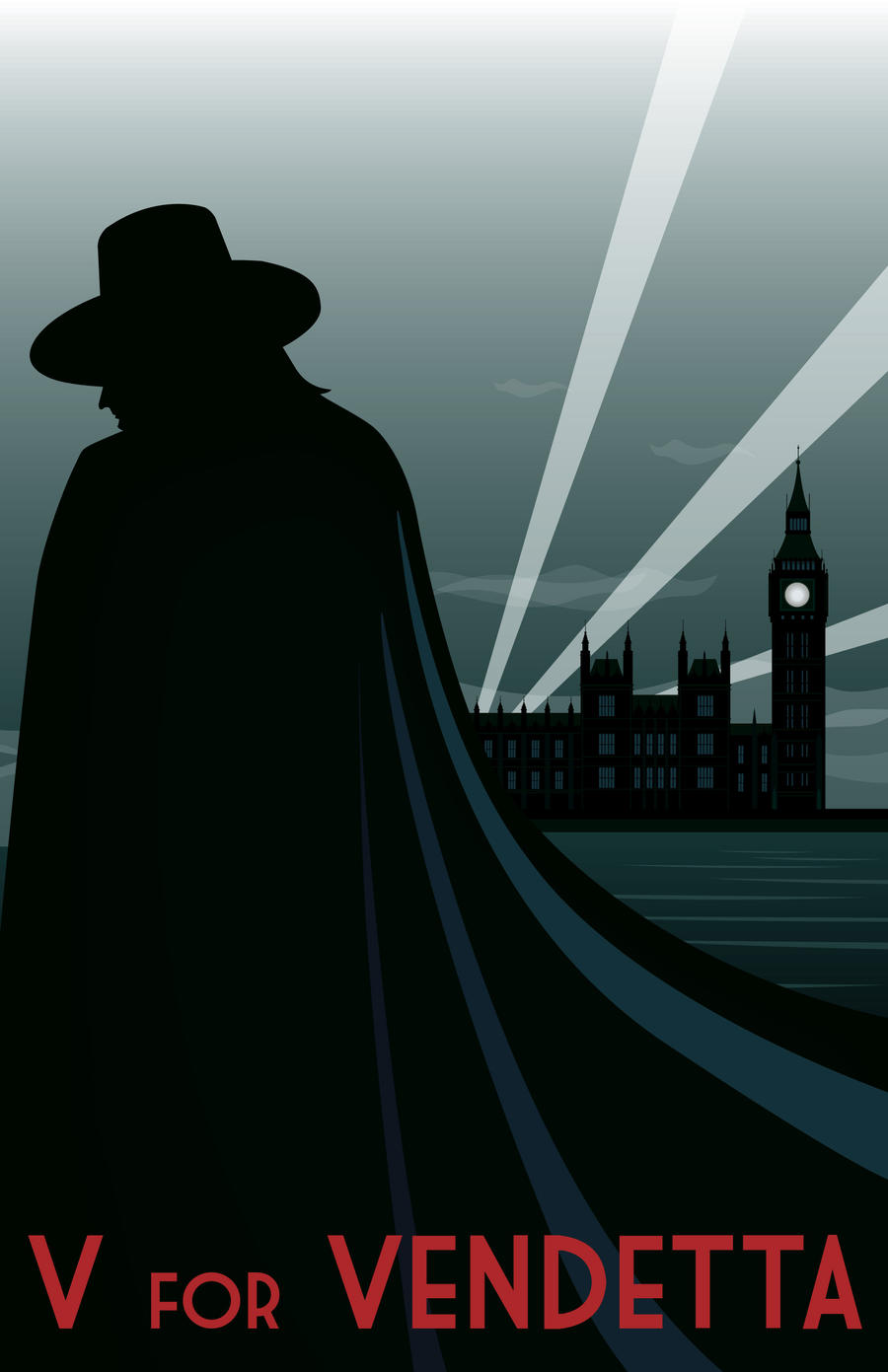 Art Deco: V for Vendetta