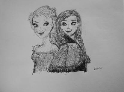 Anna and Elsa