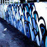 graffiti blue