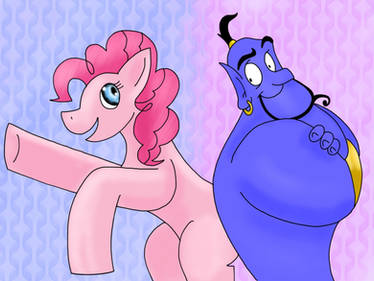 .: Pinkie Pie and Genie :.