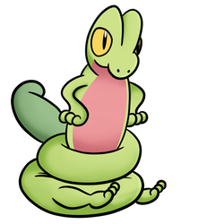 Long pokemon: Treecko