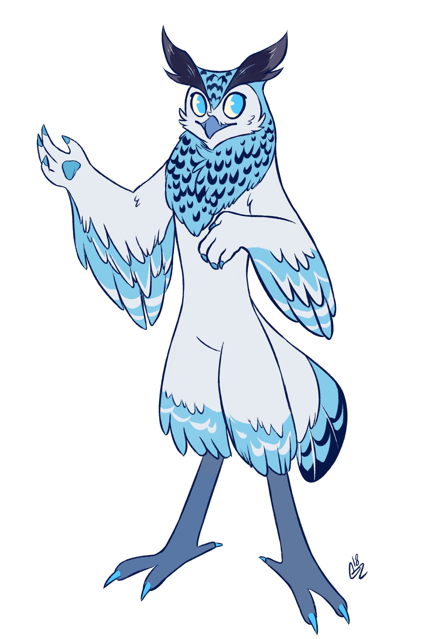 blue owl by geckoZen on DeviantArt blue owl by geckoZen on DeviantArt