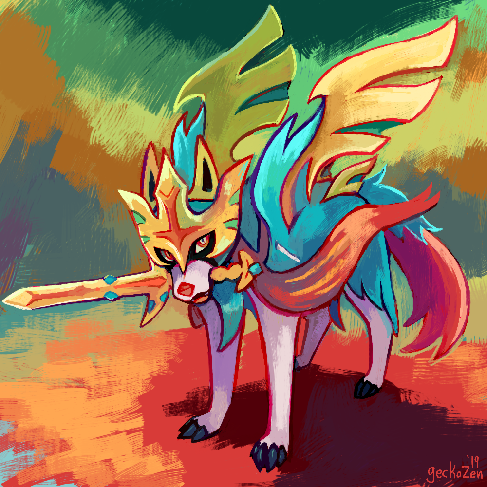 ZACIAN by Ronkeyroo on DeviantArt