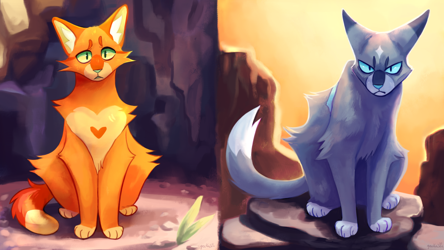 Stray Firestar? - Stray x Warriors Cats by Quietpool6 on DeviantArt