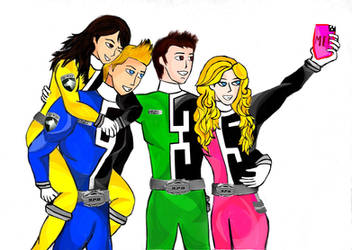 Power Rangers SPD Teens!