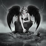 Dark Angel or Dark Fairy by jiajenn