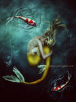 Gold Mermaid by jiajenn